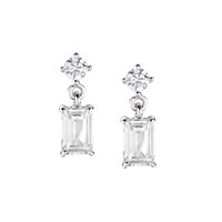 Orecchini Amen Donna Princess in Argento Zircone EREBB - EREBB